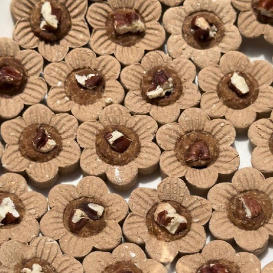 Banana Pecan Carob Tart
