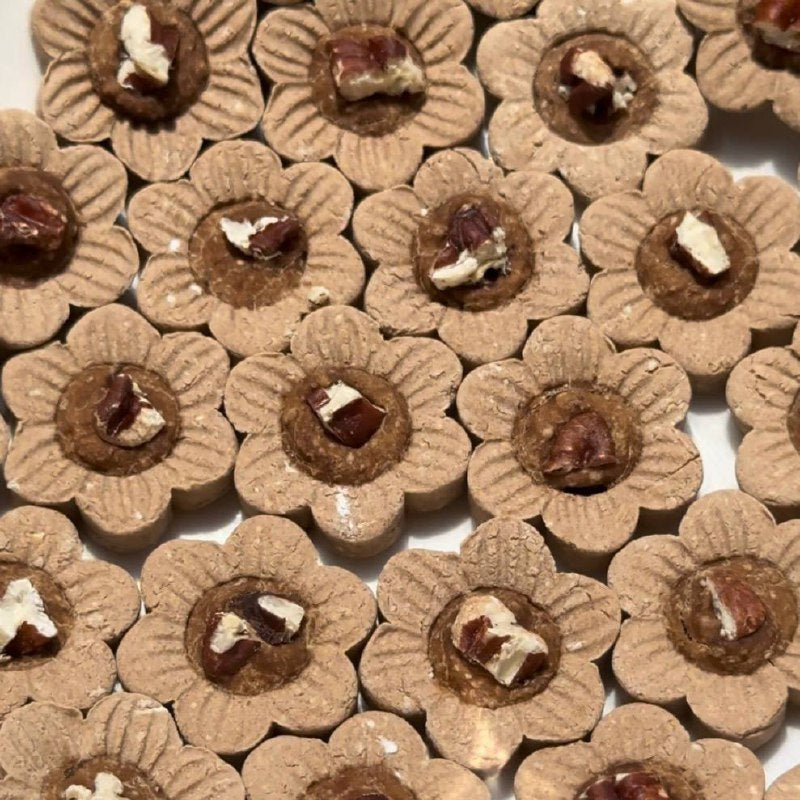 Banana Pecan Carob Tart